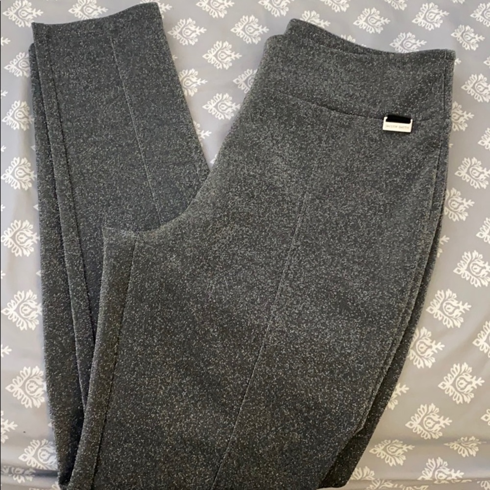 Silver shimmer slacks